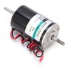 DC Motor HighSpeed 80W Micro CW CCW Double Output Shaft