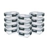 GULFLIN 24-Piece Small Glass Food Storage Containers with Lids Airtight,