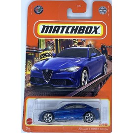 Matchbox 2022 - 2016 Alfa Romeo Giulia - Blue - 26/100