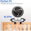 Bedfan Upgrade Bunk Bed Fan Holder, Clip-On Design, Fit for