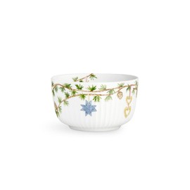Kähler Bowl Diameter 12 cm Serving Hammershøi Christmas Handmade White