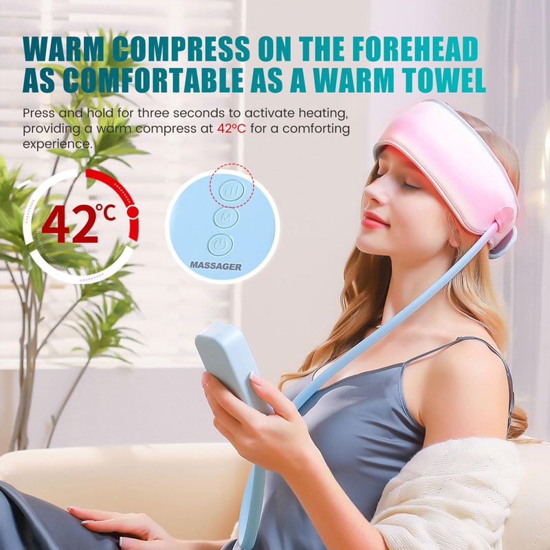 Head Massager Scalp,Rechargeable Massager for Head,Portable Electric Percussion for Deep