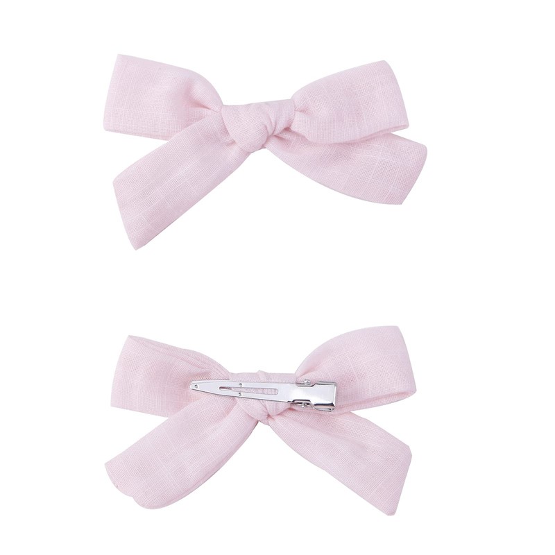 Flower Hair Clips Set - 3pcs Floral Bowknots Hair Bow
