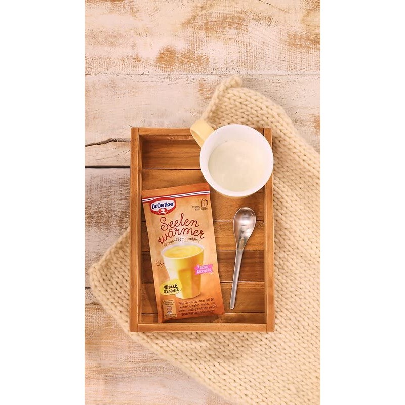 Dr.Oetker Soul Warmer MUG Pudding: VANILLA 2pc.