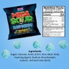 Barnetts Mega Sours Raspberry 500 gram bag (1/2 Kilo) by