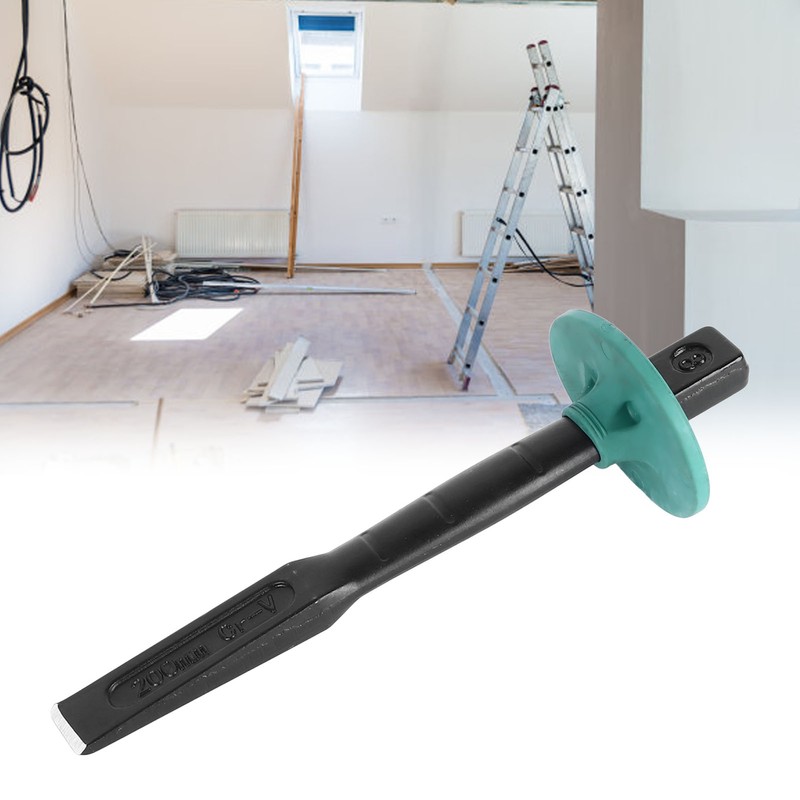 8in Industrial Flat Chisel CRV Steel Portable Masonry Chisel for