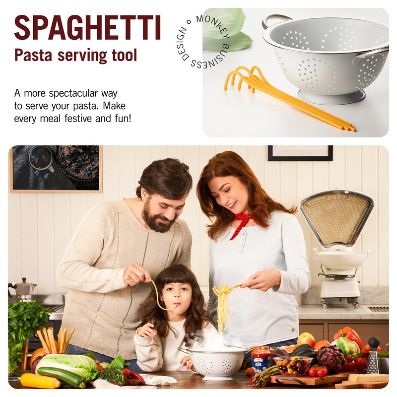 Funny Plastic Spaghetti Spoon / Fork from a Range of