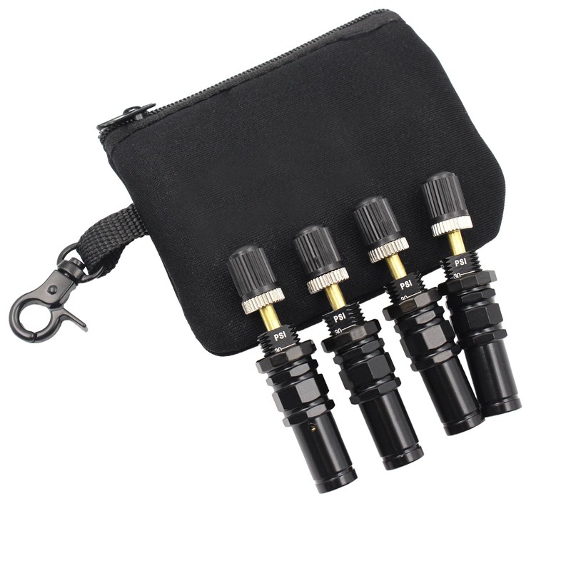 Handfly Desinfladores de neumáticos, 4 piezas de desinflador de neumáticos