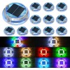 Quntis 12 Pack Outdoor Solar Deck Lights Multicolored - 11