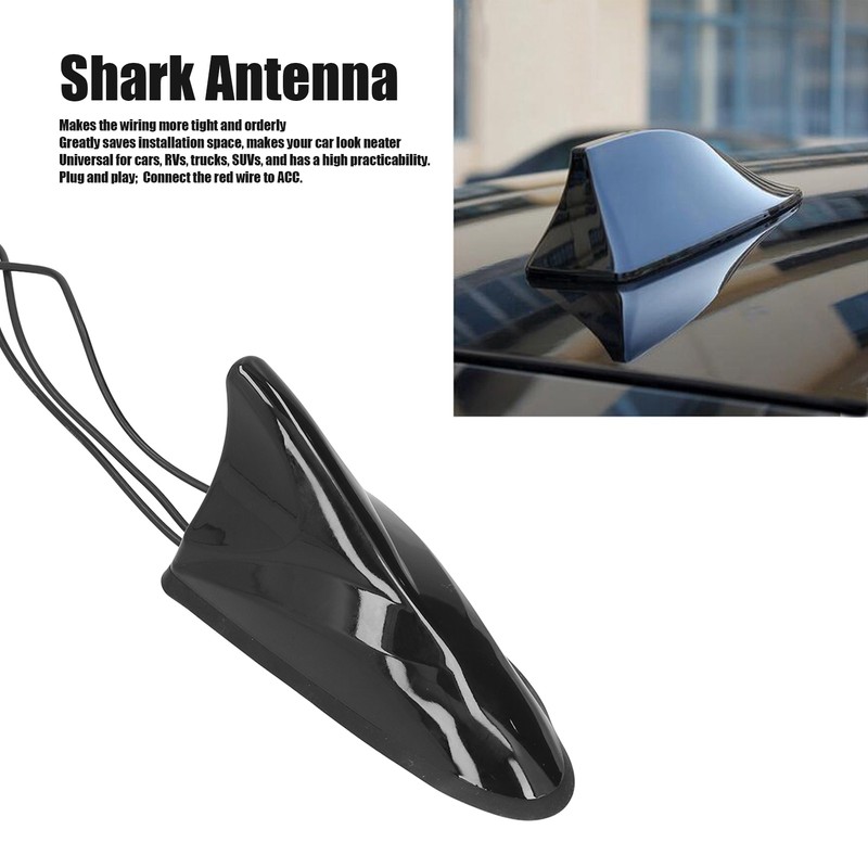 Shark Fin Antenna Car GPS+FM+WIFI 3in1 Radio Signal Roof Aerial