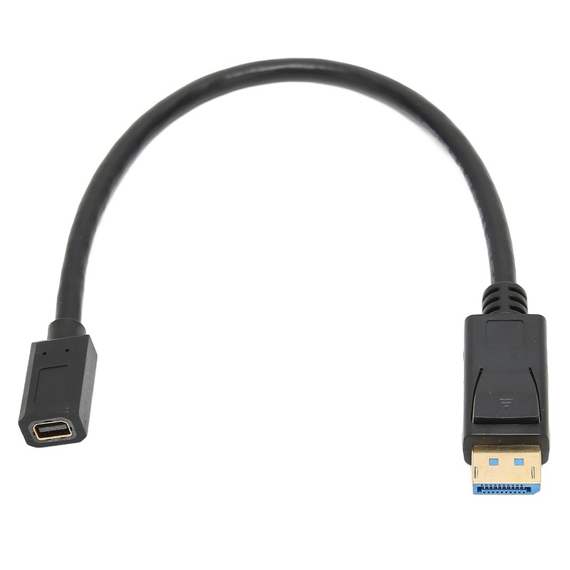 DP Male to Mini DP Female Cable 8K 60Hz 4K