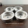 SHEYNIAN 12 Pack Rubber Seals for Glass Jars, Replacement Silicone