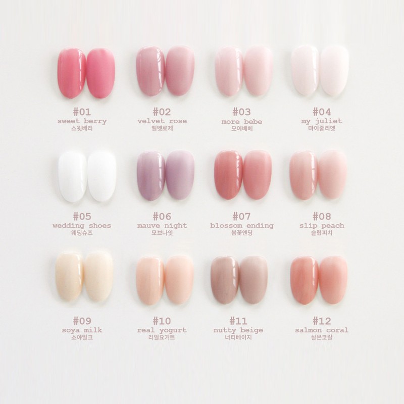 classic nail Yogurt Gel Syrup Gel Nail + 30 Parts
