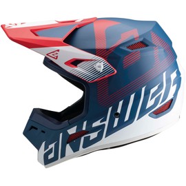 Answer Racing 447665 A23 AR1 V2 Bold Helmet: Red/White/Blue, XL