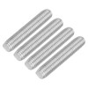 QUARKZMAN Pack of 4 Fully Threaded Spindle, M10 x 50