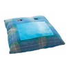 Manicure Cushion Nail Pillow CRAGGI Blue Tweed Nail Manicure Pillow