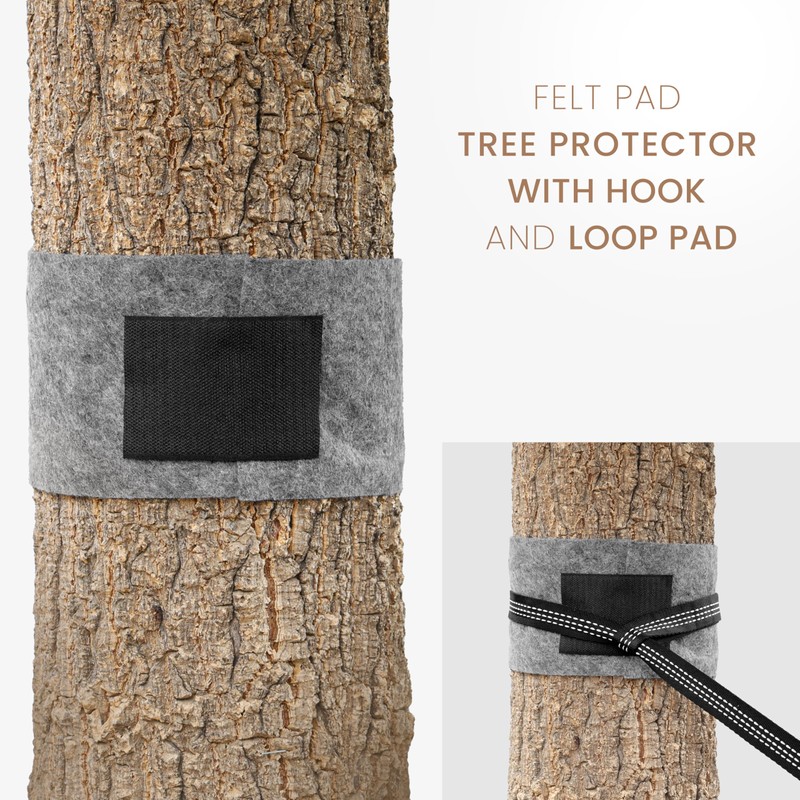 BELLE VOUS Hammock Tree Swing Straps - Heavy Duty Hammock