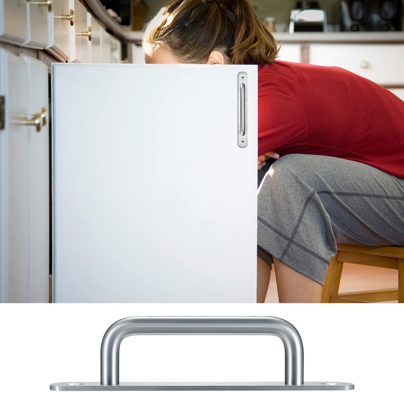 2 Pcs Barn Door Handles, Sliding Door Pull Handles, Stainless