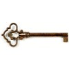 Furniture Key Antique Style Furniture Burnished Replacement Key Blank Patina