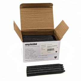 Craytastic! Bulk Unwrapped Crayons Box of 52 (Black) for Crafting, Parties, Kids - Paperless Crayons, No Paper Wrapper - Safety Tested Compliant with ASTM D-4236