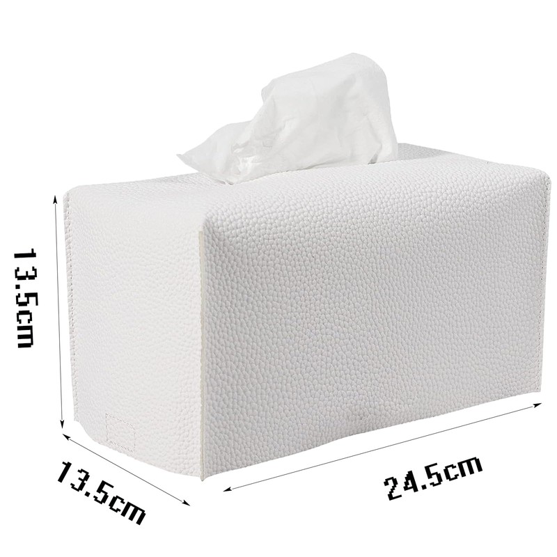 Purchase Rectangular Tissue Box Cover, Pu Leather Rectangle Tissue Box
