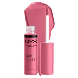 NYX PROFESSIONAL MAKEUP NYX PROFESSIONAL MAKEUP Butter Gloss, Non-Sticky Lip Gloss - Angel Food Cake (True Mauve)