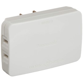 Panasonic WH2023WP Corner Tap (3 Outlets), White