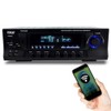Pyle Wireless Bluetooth Audio Power Amplifier - 300W 4 Channel