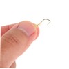 CORHAD Fishing Hook Holder Tool 3pcs Brass Hooks Catfish Tackle