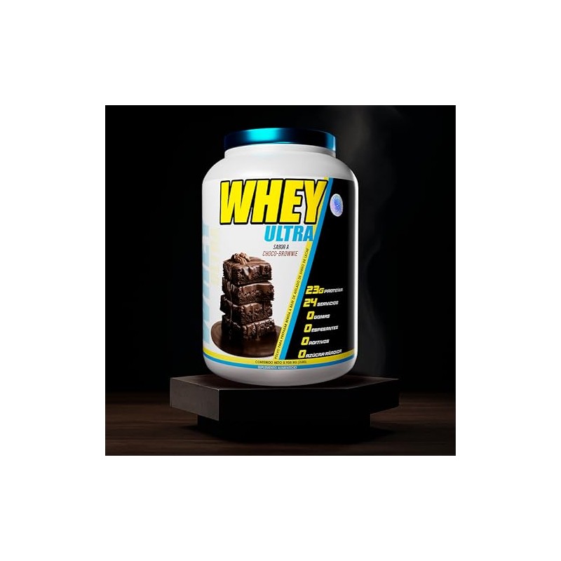 WHEY ULTRA 2 LBS | Proteína de Suero | (Chocobrownie)