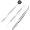 PC Basic Dental Instruments Set Mouth Mirror Explorer #5 Cotton