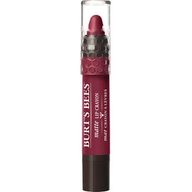 Burts Bees 100% Natural Origin Moisturizing Matte Lip Crayon, Napa Vineyard - 1 Crayon
