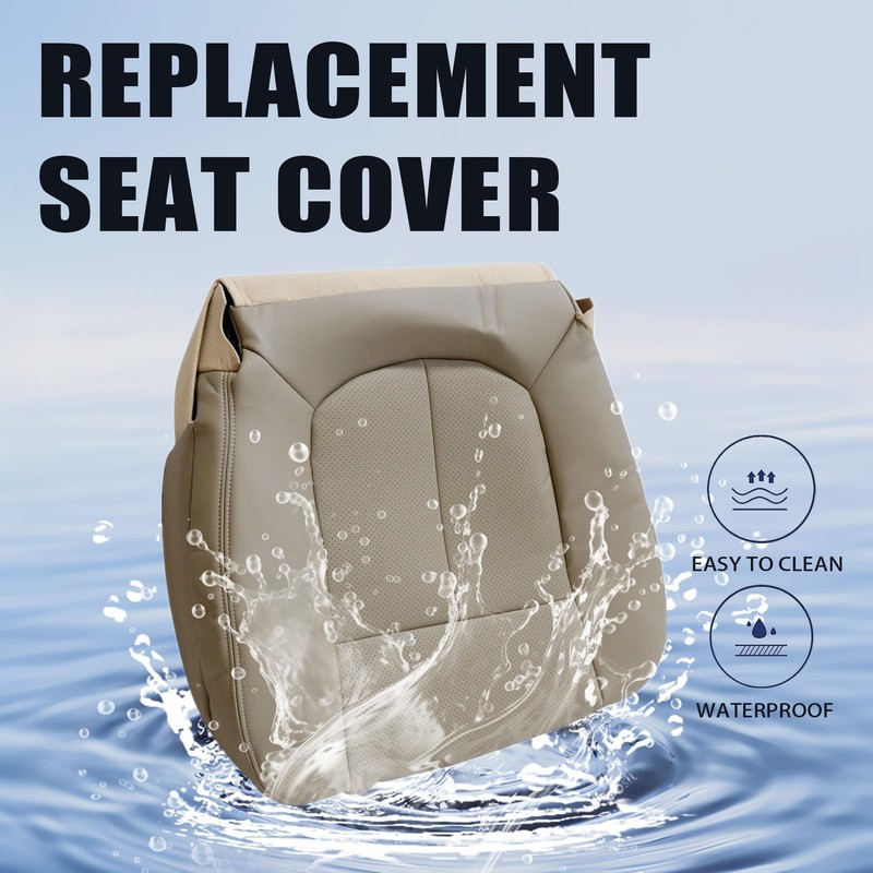 Priprilod Seat Cover Replacement Fit for Ford F150 Lariat 2009-2014
