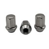 White Knight Wheel Accessories 24 Stainless Steel Polished Capped OE