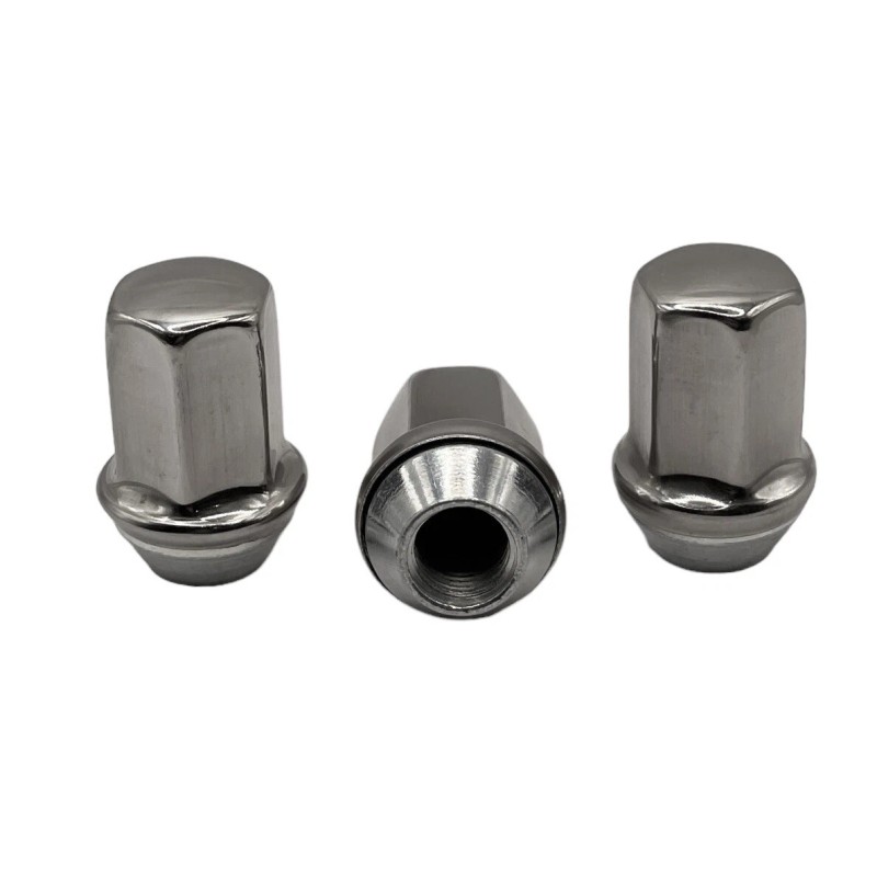 White Knight Wheel Accessories 24 Stainless Steel Polished Capped OE