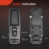 A-Premium Power Window Switch Compatible with Jeep Cherokee 2014-2016 &