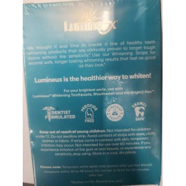 Lumineux Teeth Whitening Strips (14Strips) 7 Treatments - Enamel Safe 