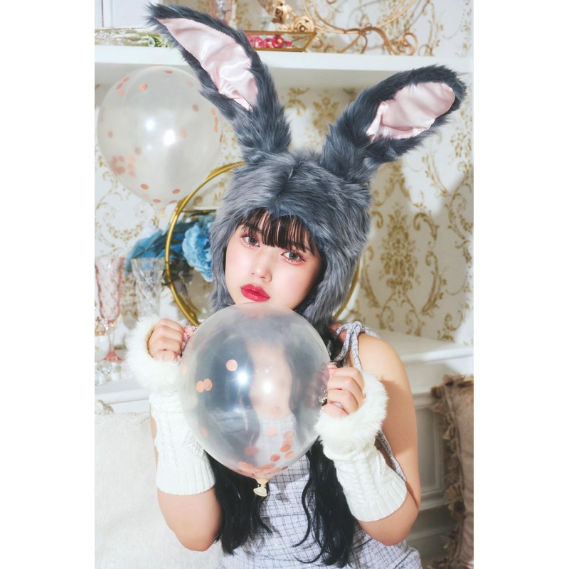 Party City Mofumofu Cosplay, Unisex, Gray