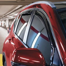 Voron Glass in-Channel Extra Durable Rain Guards for Honda CR-V (CRV) 2017-2022, Window Deflectors, Vent Window Visors, 4 Pieces - 200787