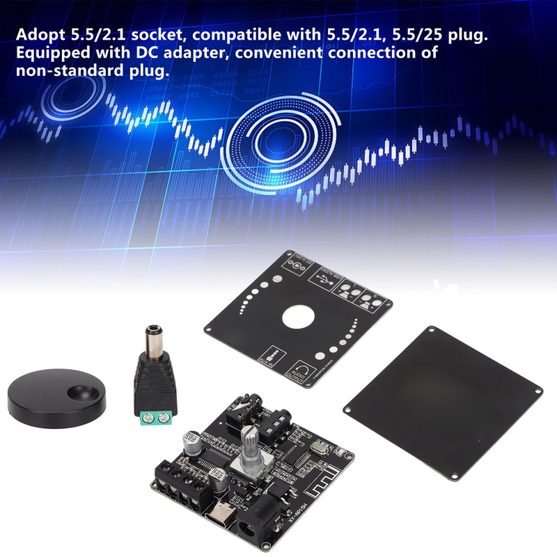 Mini Bluetooth Amplifier Board 10W/15W/20W Stereo Digital Power AMP Module
