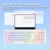 Ajazz AK980MAX Wired Magnetic Axis Mechanical Keyboard, 98% Hot-Swappable Custom