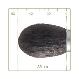 Kumano Brush Takehodo Regular Series Powder Brush, Coarse Mitsumine R-P1 Black Line Makeup Brush