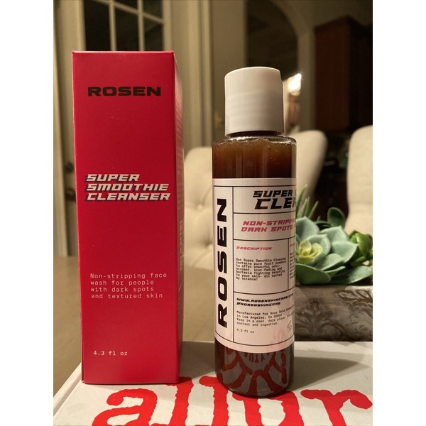 ROSEN Skincare Super Smoothie Cleanser for Texture Dark Spots 4.3