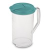 STERILITE 04860906 Beverage Pitcher, Round, BPA-Free Plastic, 2-Qts. - Quantity