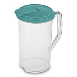 STERILITE 04860906 Beverage Pitcher, Round, BPA-Free Plastic, 2-Qts. - Quantity 1