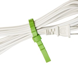 Q Knot Reusable Cable Tie, 25-Piece Pack