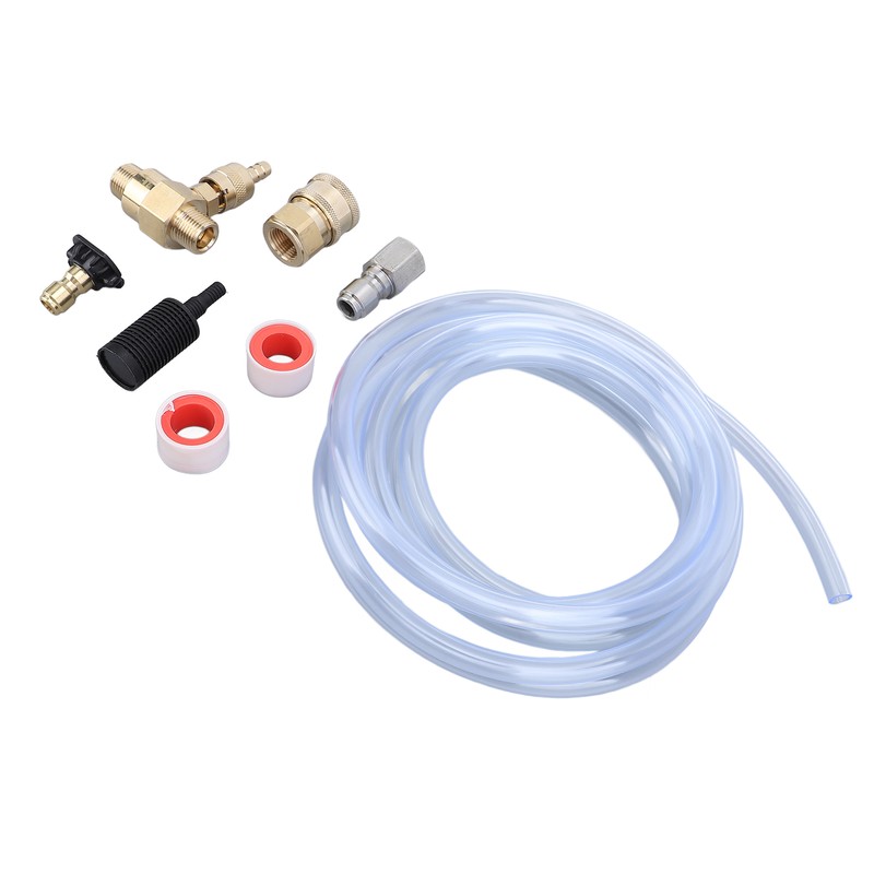 High Pressure Washer Chemical Injector Kit 3/8 Inch Connector Adjustable