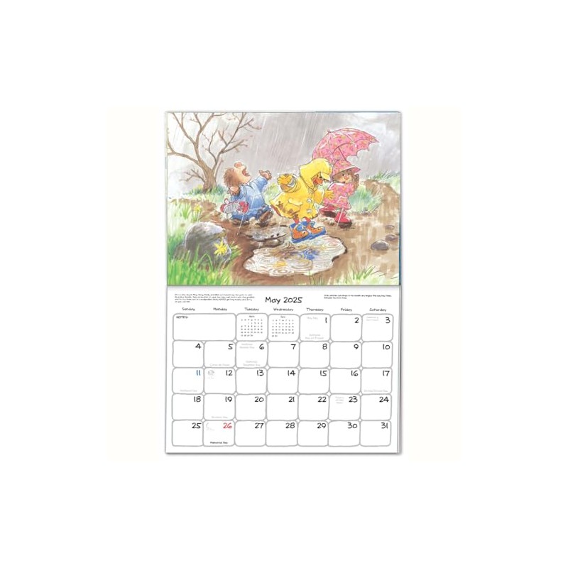 Suzy's Zoo - 2025 Appointment Wall Calendar (9x12)