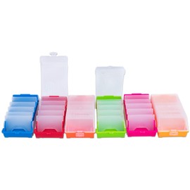 Betzold Card Box, DIN A8 – Flashcard Box, Card Box for Vocabulary Flashcards