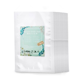 Olayks Vaccum Sealer Bag with BPA Free, 11"×16" 100 Pack for Pre-Cut Vacuum Sealer for Food Bags, Commercial Grade Vacuum Food Storage Bags for Sous Vide Freezer Vac Storage Meal Prep